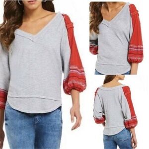Free People 3/4 Sleeve Thermal